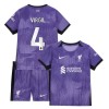 Officiële Voetbalshirt + Korte Broek Liverpool Virgil 4 Derde 2023-24 - Kids